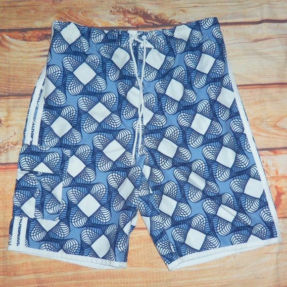 L Men's Swimming Trunks Board Shorts - Picture 2 of 7